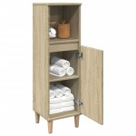 vidaXL Dulap de baie, stejar sonoma, 30x30x100 cm, lemn prelucrat vidaXL Dulap de baie, stejar sonoma, 30x30x100 cm, lemn prelucrat