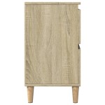 vidaXL Dulap de chiuvetă, stejar sonoma, 80x33x60 cm, lemn prelucrat vidaXL Dulap de chiuvetă, stejar sonoma, 80x33x60 cm, lemn prelucrat