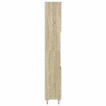 vidaXL Dulap de baie, stejar sonoma, 30x30x190 cm, lemn prelucrat vidaXL Dulap de baie, stejar sonoma, 30x30x190 cm, lemn prelucrat