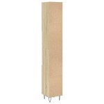vidaXL Dulap de baie, stejar sonoma, 30x30x190 cm, lemn prelucrat vidaXL Dulap de baie, stejar sonoma, 30x30x190 cm, lemn prelucrat