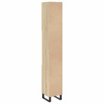 vidaXL Dulap de baie, stejar sonoma, 30x30x190 cm, lemn prelucrat vidaXL Dulap de baie, stejar sonoma, 30x30x190 cm, lemn prelucrat