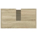 vidaXL Dulap de baie, stejar sonoma, 58x33x60 cm, lemn prelucrat