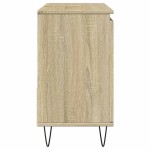 vidaXL Dulap de baie, stejar sonoma, 65x33x60 cm, lemn prelucrat vidaXL Dulap de baie, stejar sonoma, 65x33x60 cm, lemn prelucrat