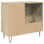vidaXL Dulap de baie, stejar sonoma, 65x33x60 cm, lemn prelucrat vidaXL Dulap de baie, stejar sonoma, 65x33x60 cm, lemn prelucrat