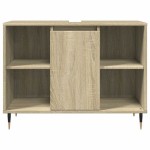 vidaXL Dulap pentru baie, stejar sonoma, 80x33x60 cm, lemn compozit vidaXL Dulap pentru baie, stejar sonoma, 80x33x60 cm, lemn compozit