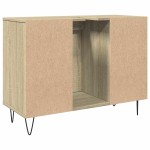vidaXL Dulap pentru baie, stejar sonoma, 80x33x60 cm, lemn compozit vidaXL Dulap pentru baie, stejar sonoma, 80x33x60 cm, lemn compozit