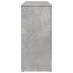 vidaXL Dulap, gri beton, 90,5x29,5x65 cm, lemn prelucrat