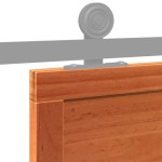 vidaXL Ușă de hambar, maro ceruit, 100x208 cm, lemn masiv de pin vidaXL Ușă de hambar, maro ceruit, 100x208 cm, lemn masiv de pin