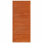 vidaXL Ușă de hambar, maro ceruit, 90x208 cm, lemn masiv de pin