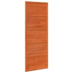 vidaXL Ușă de hambar, maro ceruit, 80x208 cm, lemn masiv de pin