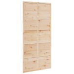 vidaXL Ușă de hambar, 100x208 cm, lemn masiv de pin vidaXL Ușă de hambar, 100x208 cm, lemn masiv de pin