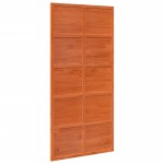 vidaXL Ușă de hambar, maro ceruit, 100x208 cm, lemn masiv de pin vidaXL Ușă de hambar, maro ceruit, 100x208 cm, lemn masiv de pin