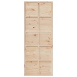 vidaXL Ușă de hambar, 80x208 cm, lemn masiv de pin
