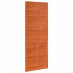 vidaXL Ușă de hambar, maro ceruit, 80x208 cm, lemn masiv de pin vidaXL Ușă de hambar, maro ceruit, 80x208 cm, lemn masiv de pin