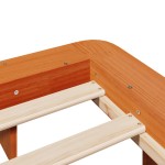 vidaXL Cadru de pat fără saltea, maro ceruit 150x200 cm lemn masiv pin vidaXL Cadru de pat fără saltea, maro ceruit 150x200 cm lemn masiv pin