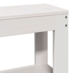 vidaXL Tăblie de pat cu rafturi, 160 cm, lemn masiv de pin