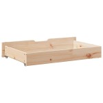 vidaXL Sertare de pat cu roți, 2 buc., 90x55x17 cm, lemn masiv de pin vidaXL Sertare de pat cu roți, 2 buc., 90x55x17 cm, lemn masiv de pin