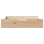 vidaXL Sertare de pat cu roți, 2 buc., 85x55x17 cm, lemn masiv de pin vidaXL Sertare de pat cu roți, 2 buc., 85x55x17 cm, lemn masiv de pin