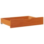 vidaXL Sertare de pat 2 buc. 85x55x17 cm maro ceruit lemn masiv de pin vidaXL Sertare de pat 2 buc. 85x55x17 cm maro ceruit lemn masiv de pin