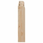 vidaXL Tăblie de pat cu rafturi, 160 cm, lemn masiv de pin