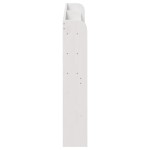 vidaXL Tăblie de pat cu rafturi, 135 cm, lemn masiv de pin vidaXL Tăblie de pat cu rafturi, 135 cm, lemn masiv de pin