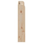 vidaXL Tăblie de pat cu rafturi, 90 cm, lemn masiv de pin
