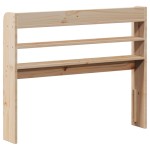 vidaXL Tăblie de pat cu rafturi, 75 cm, lemn masiv de pin