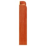 vidaXL Tăblie de pat cu rafturi, maro ceruit, 75 cm, lemn masiv pin
