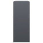 vidaXL Rastel pentru lemne de foc, antracit, 100x40x100 cm, oțel vidaXL Rastel pentru lemne de foc, antracit, 100x40x100 cm, oțel