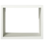 vidaXL Rastel pentru lemne de foc, alb, 100x40x80 cm, oțel vidaXL Rastel pentru lemne de foc, alb, 100x40x80 cm, oțel