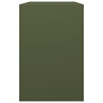 vidaXL Rastel pentru lemne de foc, verde, 100x40x60 cm, oțel vidaXL Rastel pentru lemne de foc, verde, 100x40x60 cm, oțel