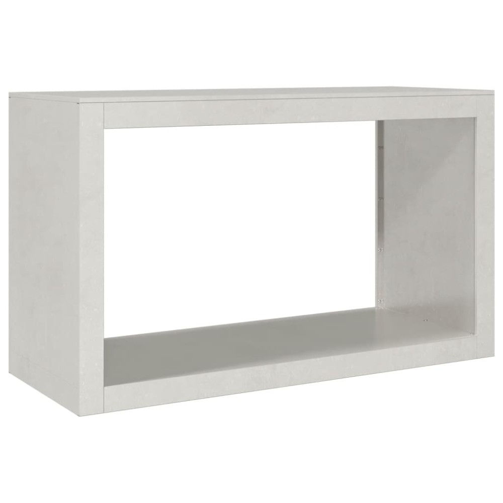 vidaXL Suport pentru lemne de foc, 100x40x60 cm, oțel inoxidabil