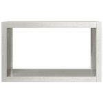 vidaXL Suport pentru lemne de foc, 100x40x60 cm, oțel inoxidabil
