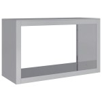 vidaXL Suport pentru lemne de foc, 100x40x60 cm, oțel inoxidabil vidaXL Suport pentru lemne de foc, 100x40x60 cm, oțel inoxidabil