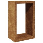 vidaXL Suport pentru lemne de foc 60x40x100 cm Oțel pentru intemperii vidaXL Suport pentru lemne de foc 60x40x100 cm Oțel pentru intemperii