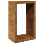 vidaXL Suport pentru lemne de foc 60x40x100 cm Oțel pentru intemperii vidaXL Suport pentru lemne de foc 60x40x100 cm Oțel pentru intemperii