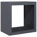 vidaXL Rastel pentru lemne de foc, antracit, 60x40x60 cm, oțel vidaXL Rastel pentru lemne de foc, antracit, 60x40x60 cm, oțel