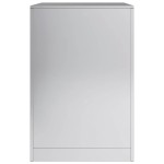 vidaXL Suport pentru lemne de foc, 60x40x60 cm, oțel inoxidabil vidaXL Suport pentru lemne de foc, 60x40x60 cm, oțel inoxidabil