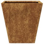 vidaXL Jardiniere de grădină 2 buc 30x30x30 cm Oțel pentru intemperii vidaXL Jardiniere de grădină 2 buc 30x30x30 cm Oțel pentru intemperii