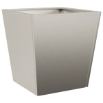 vidaXL Jardinier de grădină 40x40x40 cm Oțel pentru intemperii
