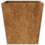 vidaXL Jardinier de grădină 40x40x40 cm Oțel pentru intemperii