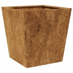 vidaXL Jardinier de grădină 40x40x40 cm Oțel pentru intemperii