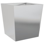 vidaXL Jardinieră de grădină, 50x50x50 cm, oțel galvanizat vidaXL Jardinieră de grădină, 50x50x50 cm, oțel galvanizat
