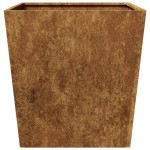 vidaXL Jardiniere de grădină 2 buc 50x50x50 cm Oțel pentru intemperii vidaXL Jardiniere de grădină 2 buc 50x50x50 cm Oțel pentru intemperii