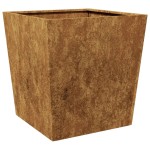 vidaXL Jardiniere de grădină 2 buc 50x50x50 cm Oțel pentru intemperii vidaXL Jardiniere de grădină 2 buc 50x50x50 cm Oțel pentru intemperii