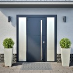 vidaXL Jardiniere de grădină, 2 buc., alb, 35x35x75 cm, oțel