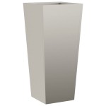 vidaXL Jardiniere de grădină 2 buc 35x35x75 cm Oțel pentru intemperii