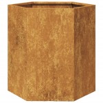 vidaXL Jardinieră de grădină 46x40x45 cm oțel de intemperii