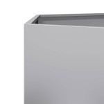 vidaXL Jardinieră de grădină 69x60x45 cm oțel galvanizat hexagonal