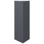 vidaXL Jardiniere grădină, 2 buc. antracit 30x26x75 cm oțel triunghi vidaXL Jardiniere grădină, 2 buc. antracit 30x26x75 cm oțel triunghi